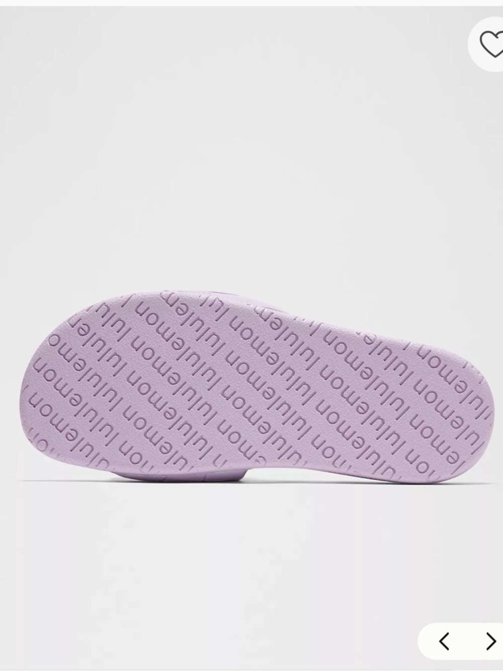 NWT - Lululemon Lilac Play Restfeel Woven Slide w/FREE red Lulu shopping tote - Picture 12 of 13